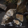 Goldfish - Stainless steel metal sculpture
